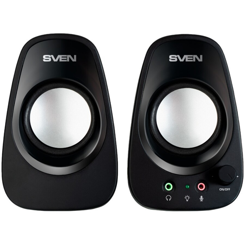Reproduktor SVEN 190, čierny, USB, výstupný výkon 2x3W (RMS)