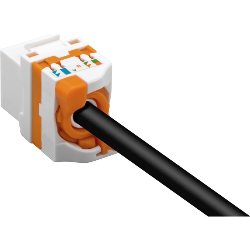 Techly 028573 Keystone modul RJ45 UTP Cat6, samosvorný, pre PoE