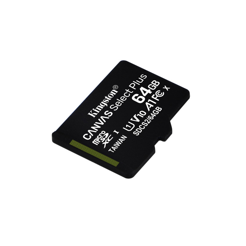 Kingston microSDXC pamäťová karta 64 GB, UHS-I (SDCS2/64GBSP)