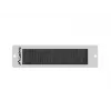 Lanberg kefový panel pre 10 palcový rack, sivý (AK-1104-S)