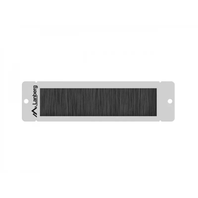Lanberg kefový panel pre 10 palcový rack, sivý (AK-1104-S)