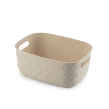 Curver Softex S kôš 4 l, 26,4 x 19,4 x 11,1 cm, kriedovo biely