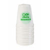 Gogreen kompostovateľné poháre z cukrovej trstiny 250 ml, 10 ks