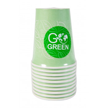 Gogreen Go Green kompostovateľné poháre 250 ml, 10 ks