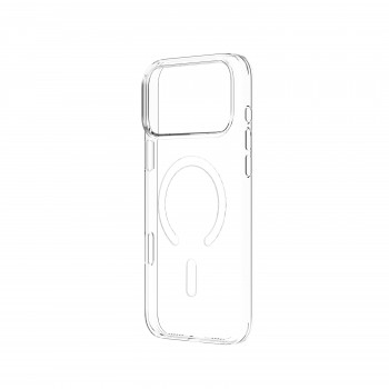 Just Must MagSafe Crystal I puzdro pre iPhone 18 Pro, transparentné