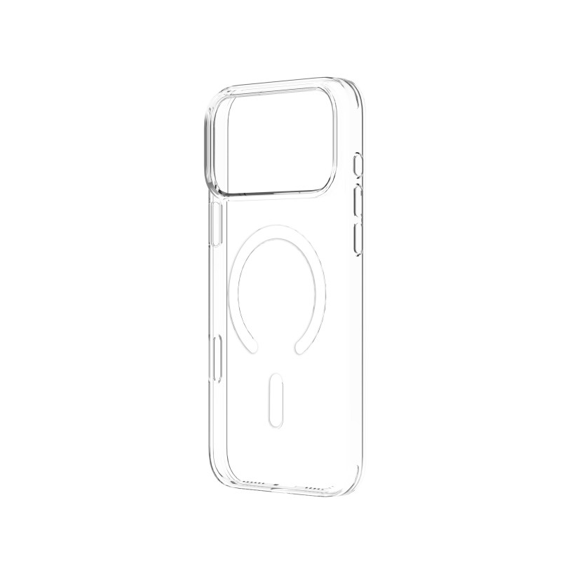 Just Must MagSafe Crystal I puzdro pre iPhone 18 Pro, transparentné