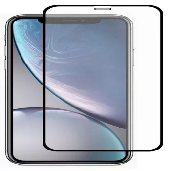 Evelatus 2.5D Full Cover antistatická ochrana displeja z tvrdeného skla pre Apple iPhone XR/11 (Japan Glue, Corning)