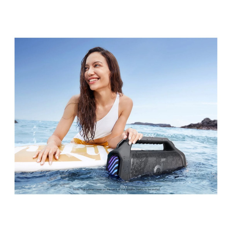 Anker Soundcore Boom 2 Plus A3134 Bluetooth reproduktor, čierny