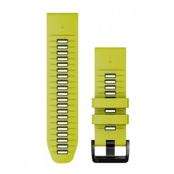 Garmin silikónový remienok QuickFit 26 mm limetková/grafitová 010-13281-03