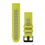 Garmin silikónový remienok QuickFit 26 mm limetková/grafitová 010-13281-03