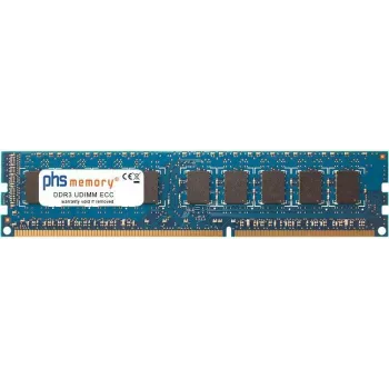 PHS pamäť 8GB DDR3 1600MHz ECC UDIMM pamäť na báze Hynix HMT41GU7AFR8A-PB, PC3L-12800E, 1,35 V (SP258938)