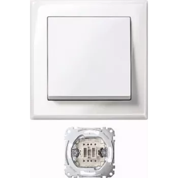 MERTEN Jumbo spínač MEG3341-1419, termoplast, polárna biela, AC 250 V