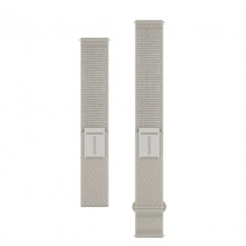 Garmin Quick Release remienky (20 mm) krémový ComfortFit nylonový remienok