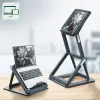 Leitz Ergo 2-in-1 sedací a stojanový držiak na notebook, čierna (65890089)