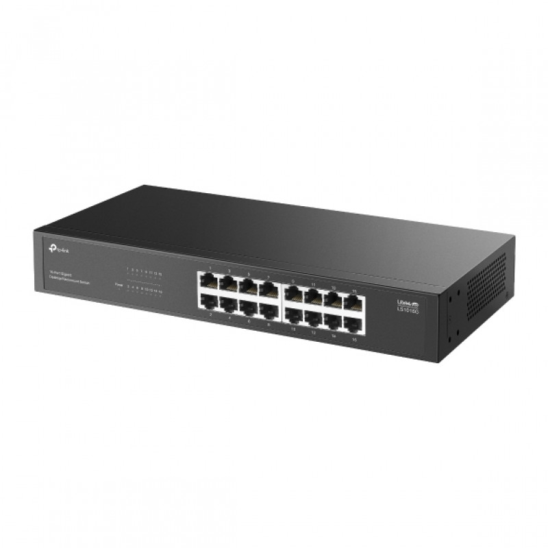 TP-Link LS1016G 16-portový gigabitový switch na stôl/do racku