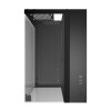 Darkflash TH285M Micro-ATX počítačová skriňa s tvrdeným sklom, čierna