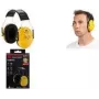 3M Peltor Optime H510AC chrániče sluchu, žltá/čierna, nastaviteľný hlavový most, penové vložky