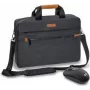 PEDEA Elegance Pro 15,6 palcová taška na notebook s myšou, sivá (SET010-66066435)