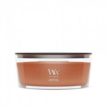 WoodWick Pumpkin Praline Ellipse vonná sviečka 453,6g