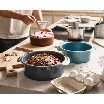 Joseph Joseph Nest Bake 2 ks, okrúhla modrá forma na pečenie