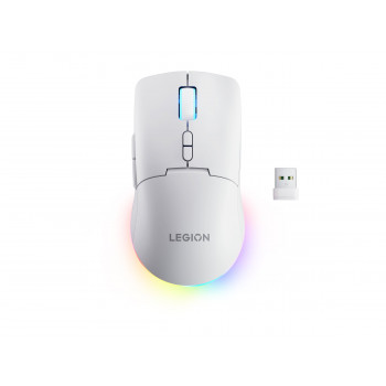 Lenovo Legion M220 RGB bezdrôtová herná myš, 2,4 GHz / Bluetooth / káblová, ľadová biela (GY51V60437)