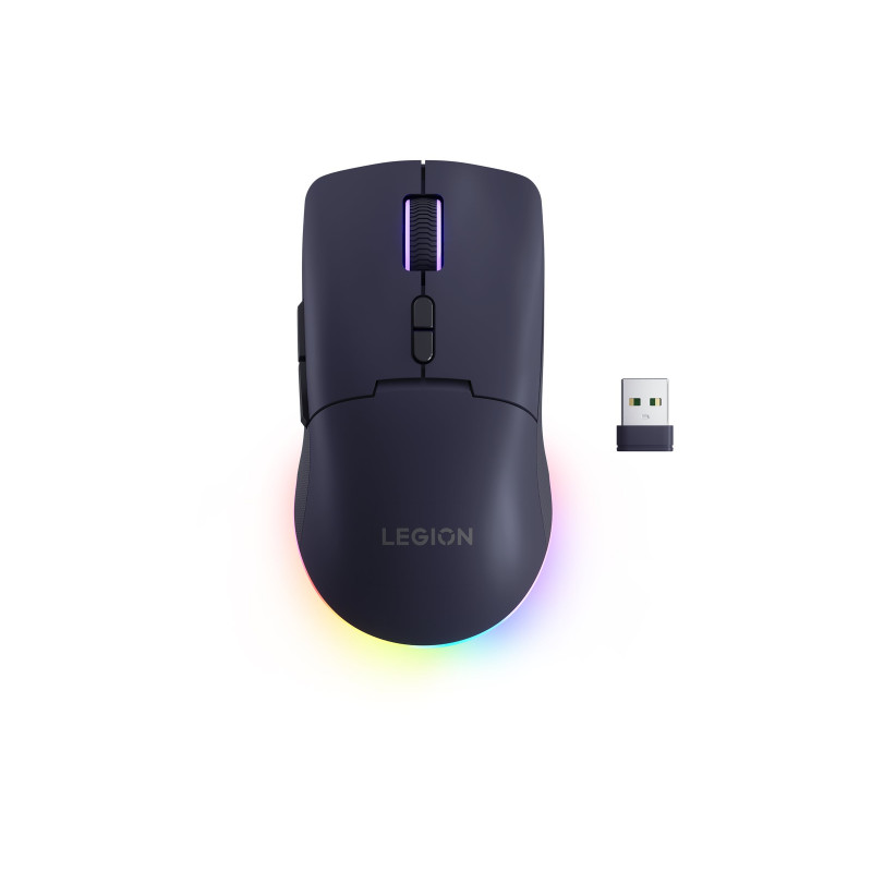 Lenovo Legion M220 RGB bezdrôtová herná myš, 2,4 GHz / Bluetooth / kábel, Nebula Purple (GY51V60439)
