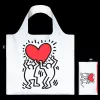 LOQI Keith Haring taška – Dancing Heart (reflexná)