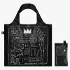 Taška LOQI Basquiat – Crown čierna