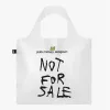 LOQI Basquiat taška – Not for Sale (polopriehľadná)