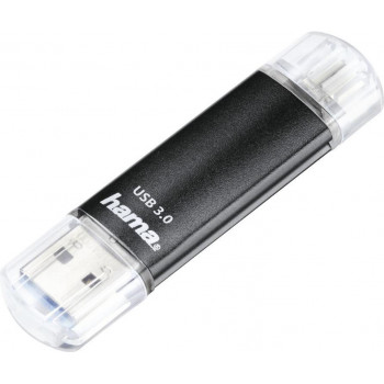 Hama Laeta Twin USB flash disk 32 GB USB Type-A / Micro-USB 3.2 Gen 1 (3.1 Gen 1) čierny