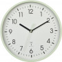 TFA Dostmann 60.3550.04 rádiové nástenné hodiny 24,5 cm x 4,2 cm mätová