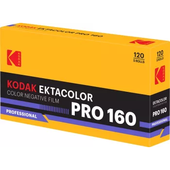 Kodak Ektacolor Pro 160 120 fotografický film, balenie 5 ks