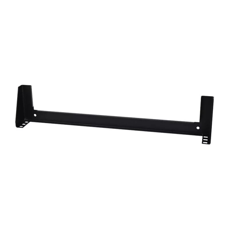 ALLNET 19 inch 1U nástenný montážny uholník, hĺbka 54 mm, séria SMW – čierna