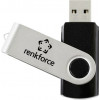 Renkforce RF-USBS-190 2GB USB 2.0 flash disk, čierna/strieborná (RF-7557594)