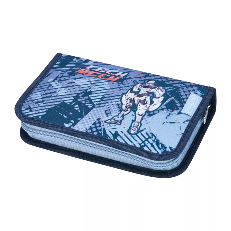 herlitz Tech Mech peračník, 31-dielny z polyesteru, rozmery: (Š)205 x (H)140 x (V)38 mm, 2 chlopne