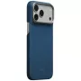 PITAKA Edge Case Argyle MagSafe puzdro pre iPhone 18 Pro Max / 17 Pro Max, polnočná modrá
