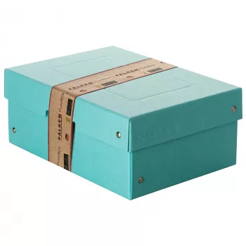 FALKEN PURE úložná krabica 1250 listov pastelovomodrá 18,0 x 25,0 x 10,0 cm
