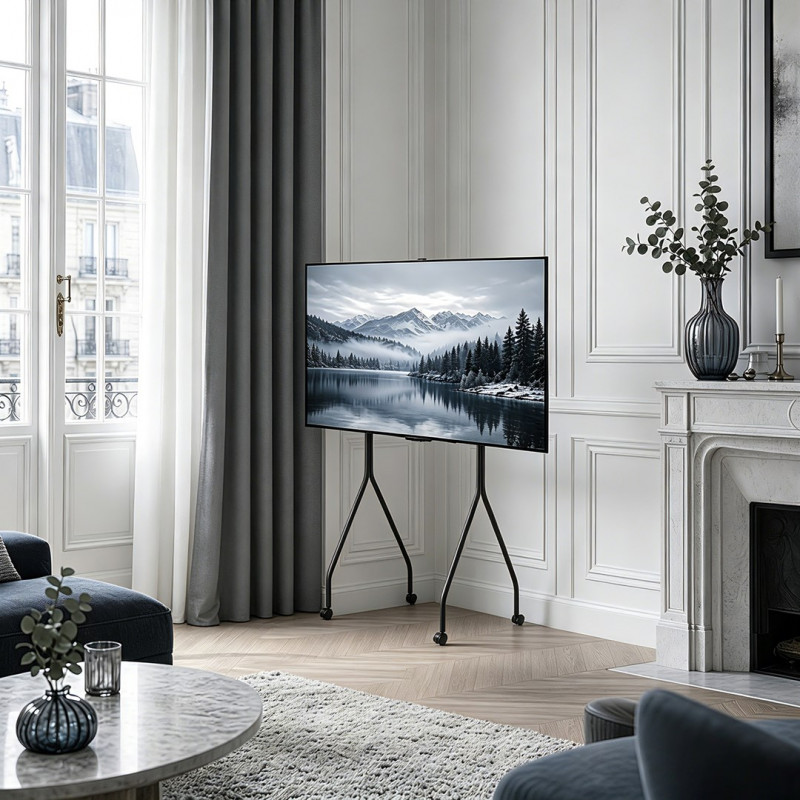 Maclean MC-180 B TV stojan na kolieskach, 37–80
