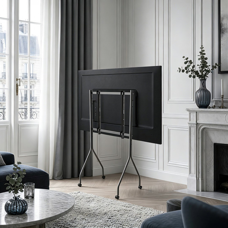 Maclean MC-180 B TV stojan na kolieskach, 37–80