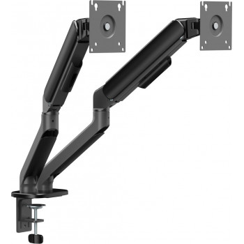 Secomp STANDARD držiak na dva monitory, mechanická pružina, 17–32