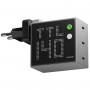 SHARGE Pixel 140 GaN nabíjačka, 140W, 3x USB-C, Dot-Matrix displej - sivá