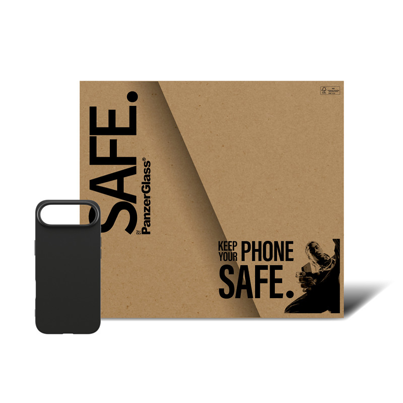 PanzerGlass SAFE TPU puzdro pre iPhone Air, čierne (Bulk)