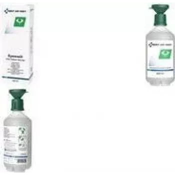 FIRST AID ONLY fľaša na výplach rán a očí, 500 ml, sterilný fyziologický roztok 0,9%