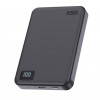 Ksix Powerbank Magslim 10000 mAh magnetický 15W USB-C PD 20W digitálny displej čierny
