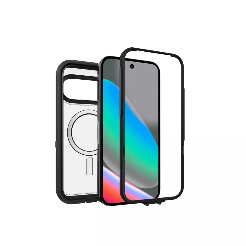 OtterBox Defender XT Clear puzdro pre Google Pixel 10 / 10 Pro, čierne