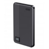 Ksix powerbanka Magslim 5000 mAh magnetická USB-C PD 20W digitálny displej čierna