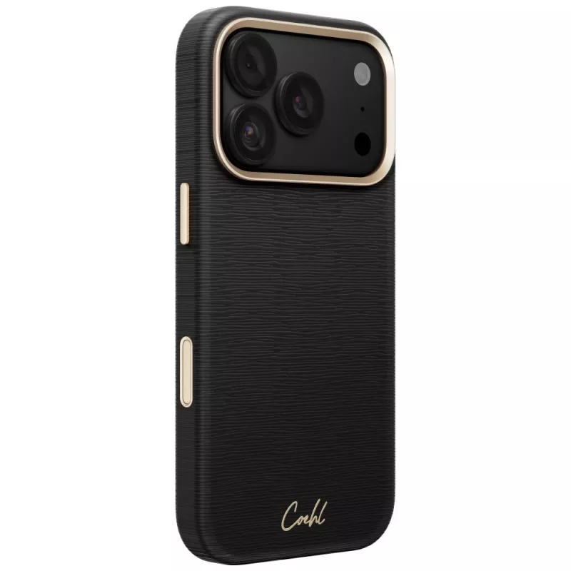 UNIQ Coehl Mirelle puzdro pre iPhone 18 Pro / 17 Pro magnetické nabíjanie čierne