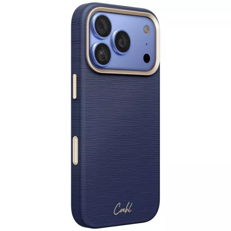 UNIQ Coehl Mirelle puzdro pre iPhone 18 Pro / 17 Pro magnetické nabíjanie modré