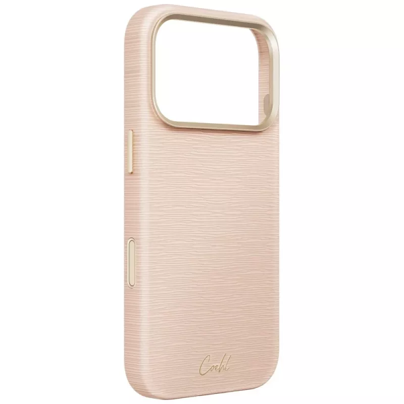 UNIQ Coehl Mirelle puzdro pre iPhone 18 Pro / 17 Pro magnetické nabíjanie ružové