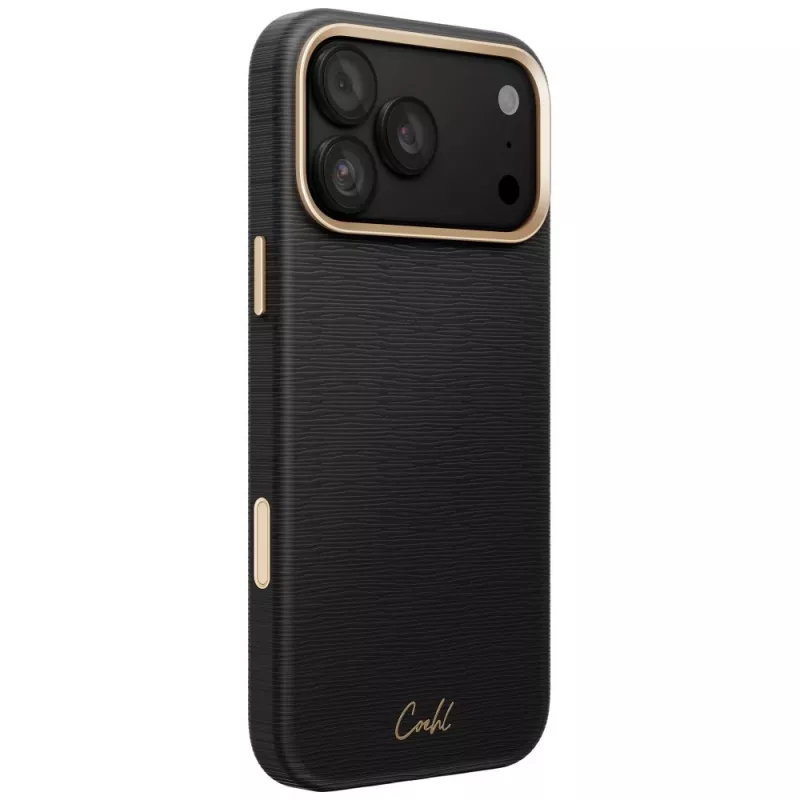 UNIQ Coehl Mirelle puzdro pre iPhone 18 Pro Max / 17 Pro Max, magnetické nabíjanie, čierne